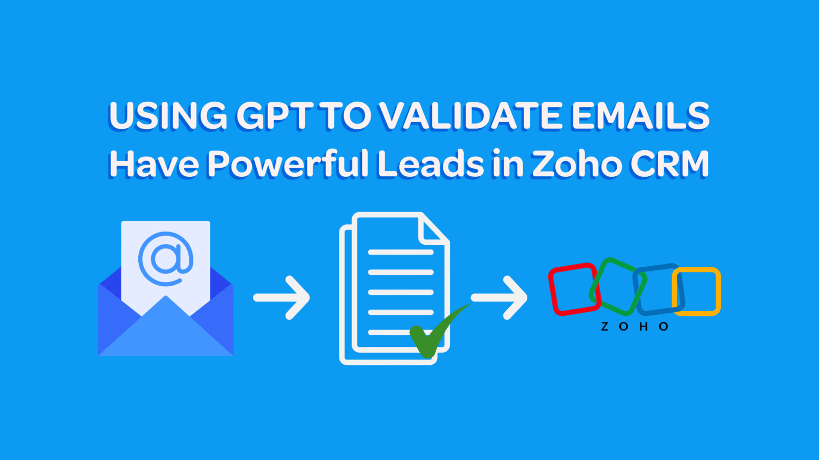 Using GPT to Validate Emails Before Auto-Converting Leads in Zoho CRM